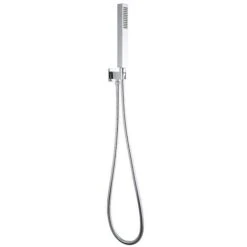 Hudson Reed Kit Doccia Completo Di Doccetta Quadrata&44 Supporto Murale E Flessibile