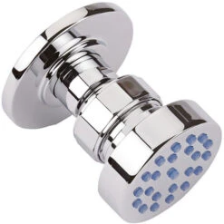 Hudson Reed Como Kit Doccia Con 1 X Idrogetto Rotondo - Ottone Solido Cromato - Ø53 X 63mm