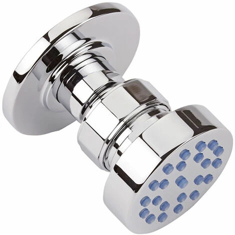 Hudson Reed Como Kit Doccia Con 4 X Idrogetti Rotondi - Ottone Solido Cromato - Ø53 X 63mm - immagine 2