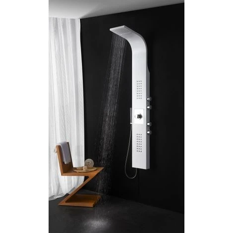 Sistema Doccia, Colonna Doccia Termostatica SEDAL - Bianco - 8815 - immagine 2