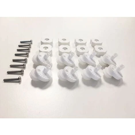 Gruppo Scorrimento Per Box Samo RIC990 Bianco - immagine 3