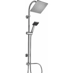 Colonna Doccia Per Presa Acqua Modello Quadrato Piralla Savona 0HR00846D16 Cromo