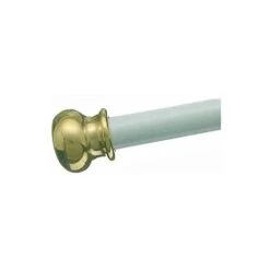 SWISH - BACCHETTE A VITE BIANCHE CON POMELLO IN ORO 60-80CM