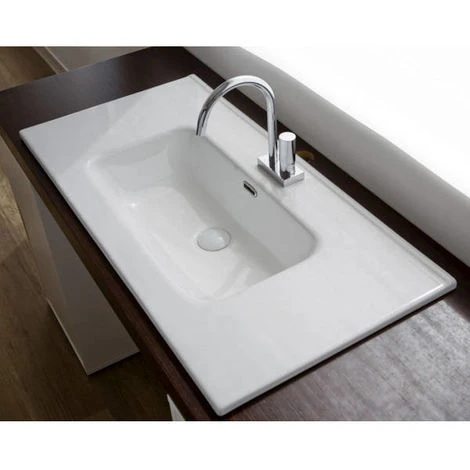 Lavabo Da Mobile In Ceramica ANDY 100x46