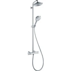 Hansgrohe Raindance Select S 240 1jet Showerpipe, Con Termostato, 27115000, Cromo - 27115000