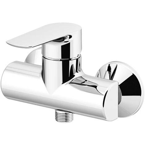 Miscelatore Esterno Doccia Gattoni H20MIX3000 Ottone Cromo Interasse 100 Mm