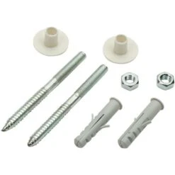 SERIE 2 VITI ACCIAIO 120MM PER FISSAGGIO LAVABO