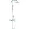 Grohe Euphoria SmartControl System 260 Mono, Sistema Doccia Con Miscelatore Termostatico, Montaggio A Parete, Cromato - 26509000