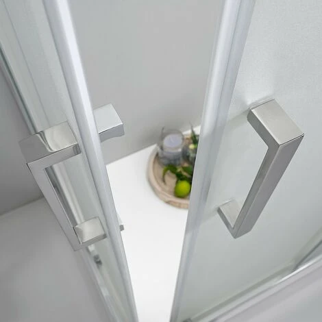 BOX DOCCIA ELITE ANGOLARE 70x90 CM SCORREVOLE OPACO - immagine 5