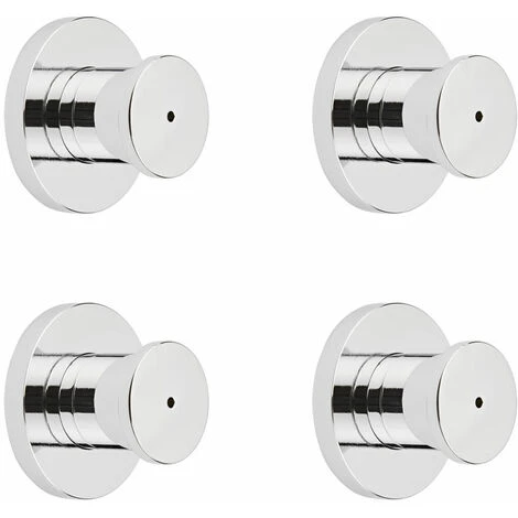 Hudson Reed Como Kit Doccia Con 4 X Nebulizzatori - Ottone Solido Cromato - Ø50 X 42mm