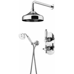 Kit Doccia Termostatico In Colore Cromo Gattoni Orta KT105/27C0.OLD Cromo