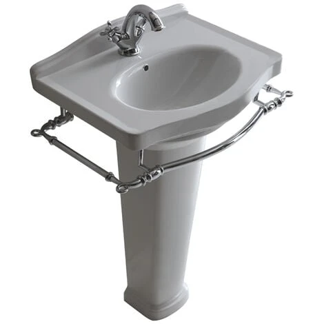 Ceramica Galassia Colonna Ethos Per Lavabo (8433-8433M) Bianca Lucida