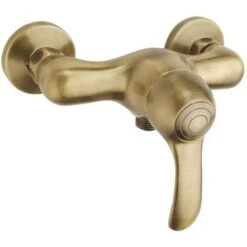 Rubinetto Esterno Doccia Serie Distri Vecchio Ottone