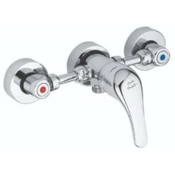 CARLO POLETTI - CUSIOMIX MISCELATORE ESTERNO PER DOCCIA O VASCA CROMO S100