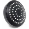 Soffione Per Doccia Da Bagno Tondo In Abs Doccetta Con Filtro Anticalcare Ad Alta Pressione Nero