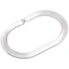 Anelli Doccia Trasparenti In Nylon Set Ganci Per Tenda Kit 6 Pezzi Ricambio