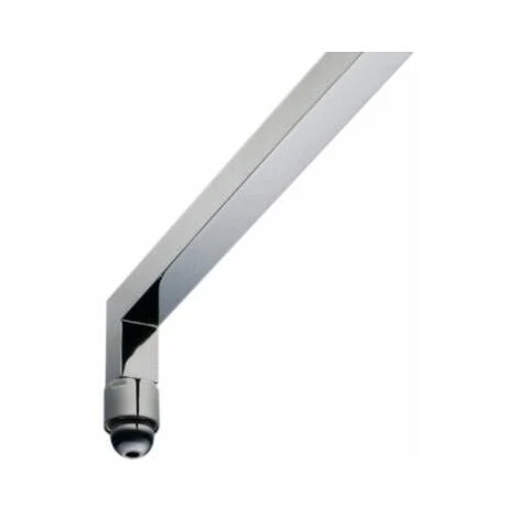 BRACCIO DOCCIA QUADRATO PER SOFFIONE IN OTTONE CROMATO