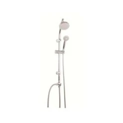 COLONNA DOCCIA TREE 80CM CON SOFFIONE D.10CM E DOCCETTA 1 FUNZIONE IN ACCIAIO INOX