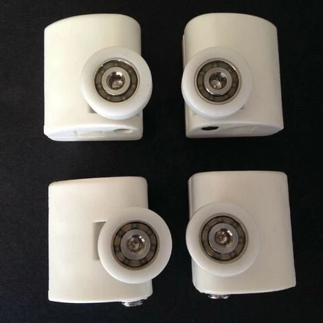 Kit Ricambio Per Ante Scorrevoli Tonde Samo New Cee RIC1079 Bianco - immagine 2