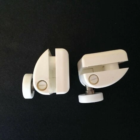 Kit Ricambio Per Ante Scorrevoli Tonde Samo New Cee RIC1079 Bianco - immagine 3