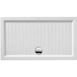 Roca - Piatto Doccia 80x120 Altezza 5,5 Cm In Ceramica - Serie: Roma (Senza Piletta)