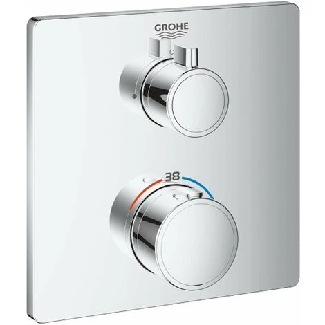 Grohe Grohtherm - Miscelatore Termostatico Ad Incasso, Cromato 24078000