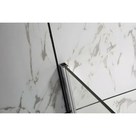 Parete Doccia Angolare Con Piatto Della Doccia E Seduta L122 X L81 X H190 Cm - DELIA - immagine 5