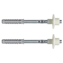 2 PZ ELEMENTI DI FISSAGGIO FISCHER PER LAVABI SEMI-INCASSO WD 120 FISCH