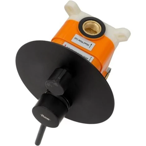 Set Doccia Da Incasso Rea Lungo Black + BOX - immagine 4