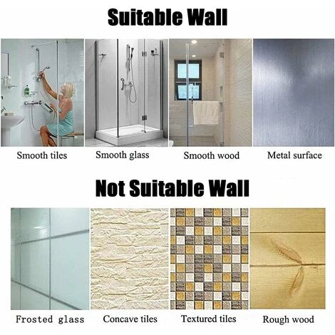 ZOLGINAH Pezzi Supporto Doccia Ventosa, Rotazione A 360° Soffione Doccia Regolabile Senza Foratura Per Bagno Doccia A Mano Accessorio Di Attacco (Argento) - immagine 3