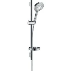 HANSGROHE Raindance Select S 120 3Jet PowderRain Set Doccia Con Unica'S Puro Rail 65 Cm E Portasapone Cromato - 27654000
