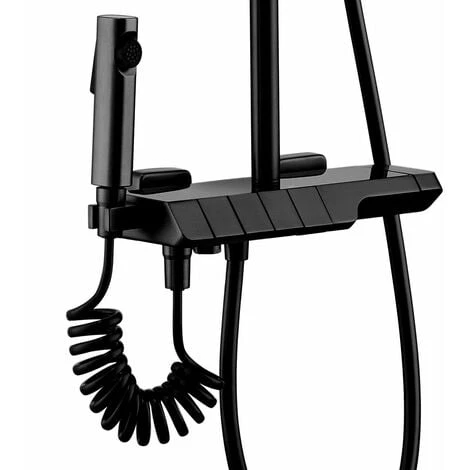 Set Doccia Con Termostato REA ROB Black - immagine 2