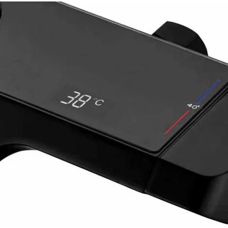 Set Doccia Con Termostato REA ROB Black - immagine 3