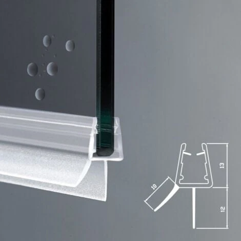 Guarnizione Box Doccia Con Gocciolatoio | Vetro 6mm 8mm EC-204