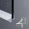 Guarnizione Box Doccia Con Gocciolatoio | Vetro 6mm 8mm EC-10-604