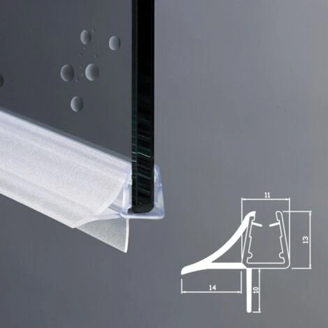 Guarnizione Box Doccia Con Gocciolatoio | Vetro 6mm 8mm EC-10-604