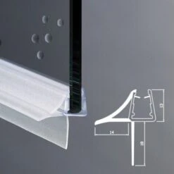Guarnizione Box Doccia Con Gocciolatoio | Vetro 6mm 8mm EC-18-604