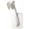 Supporto Per Doccia A Mano Supporto Per Doccia A Parete Regolabile Supporto Per Doccia Supporto A Parete Adesivo In Plastica ABS Senza Supporto Per Trapano Bianco--