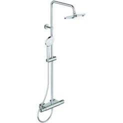 Ideal Standard A7230AA Ceratherm T50 Colonna Doccia Con Miscelatore Termostatico Esterno, Cromo