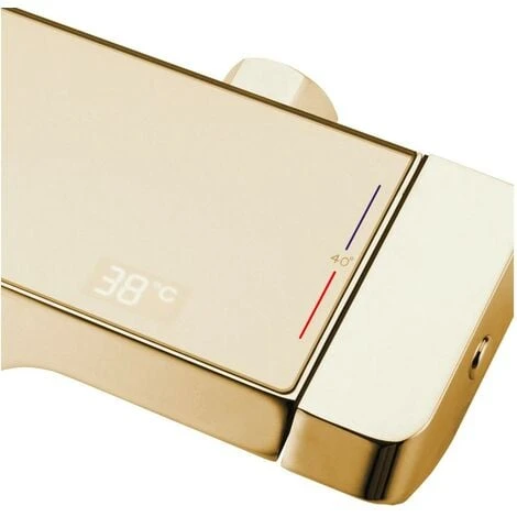 Set Doccia Con Termostato REA ROB Gold - immagine 3