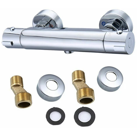 Miscelatore Termostatico Per Doccia Miscelatore Termostatico In Ottone Cromato Con