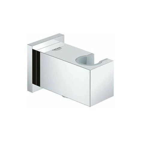 Grohe 26370000 Raccordo Erogatore, Grigio (Cromo) + Grohe 27704000 Euphoria Cube Raccordo Erogatore, Cromo - immagine 2