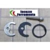Piastra Fissaggio Mix Rubinetto Lavabo Bidet 1 Foro Completa Di Guarnizione