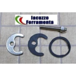 Piastra Fissaggio Mix Rubinetto Lavabo Bidet 1 Foro Completa Di Guarnizione
