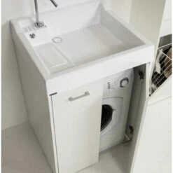 Lavapanni Copri Lavatrice Domestica On Colavene Cm 73 X 67,5 H 97