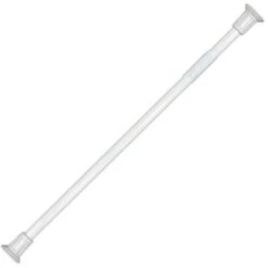 Trade Shop - Bastone Asta Telescopica Per Doccia Tenda Armadio Estensibile Da 110 A 200 Cm