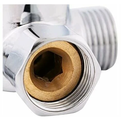 Valvola Di Miscelazione Termostatica Per Il Controllo Della Temperatura Valvola Di Miscelazione Dell'acqua Calda E Fredda G1/2 Per Il Bagno Dell'hotel Domestico Sensore Automatico Rubinetto Senza Cont - immagine 5