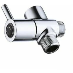 Deviatore Rubinetto Valvola Doccia A 2 Vie Deviatore In Ottone Adattatore Doccia Deviatore Doccetta Flessibile Doccia Soffione Doccia Cromo Lucido