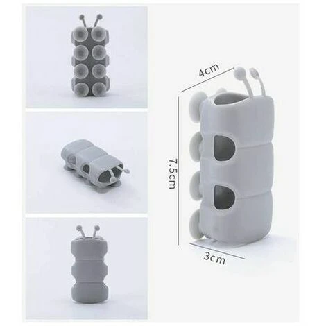 Supporto Per Soffione Doccia, Ventosa In Silicone Senza Perforazione, Supporto Per Montaggio A Parete Per Soffione Doccia, Nessun Trapano Necessario Per Marmo, Vetro, Metallo, Ceramica (bianco) - immagine 2