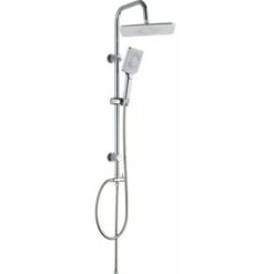 No Brand COLONNA DOCCIA C/SOFFIONE CM. 20X30 +DOCC. LX-4002 CROMO